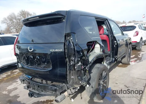 2020 Lexus Gx 460 Premium z USA, uszkodzony, nr VIN JTJAM7BX7L5260394